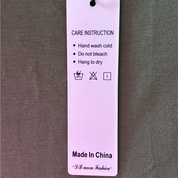 NWT DB Moon empire waist midi dress green medium US 8/10 - Picture 6 of 8